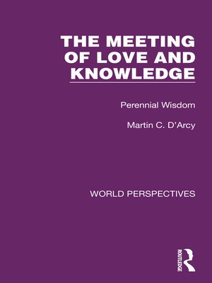 cover image of The Meeting of Love and Knowledge